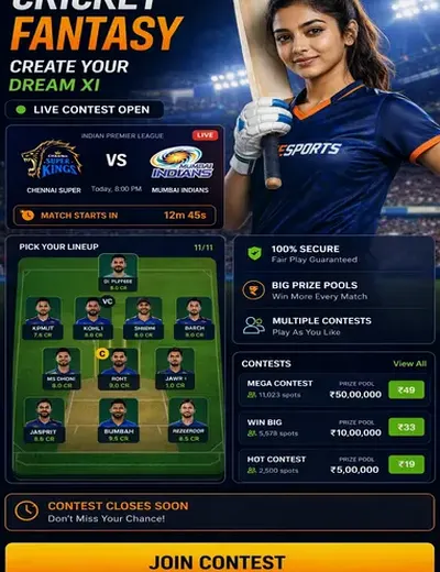 Reddyannareview (reddy anna review) fantasy cricket & matchday visual 3